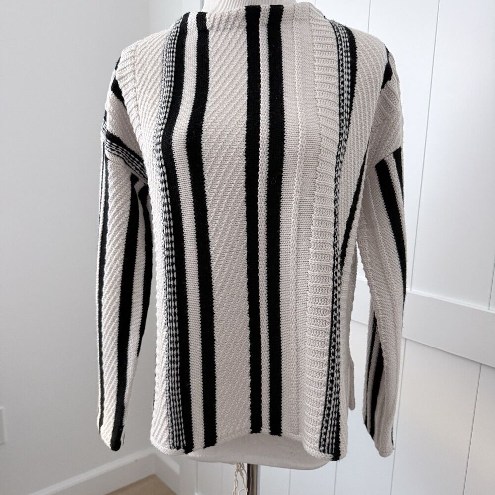 Weekend Max Mara Oppio 100% Virgin Wool Chunky Knit Sweater Sz S Quiet Luxury